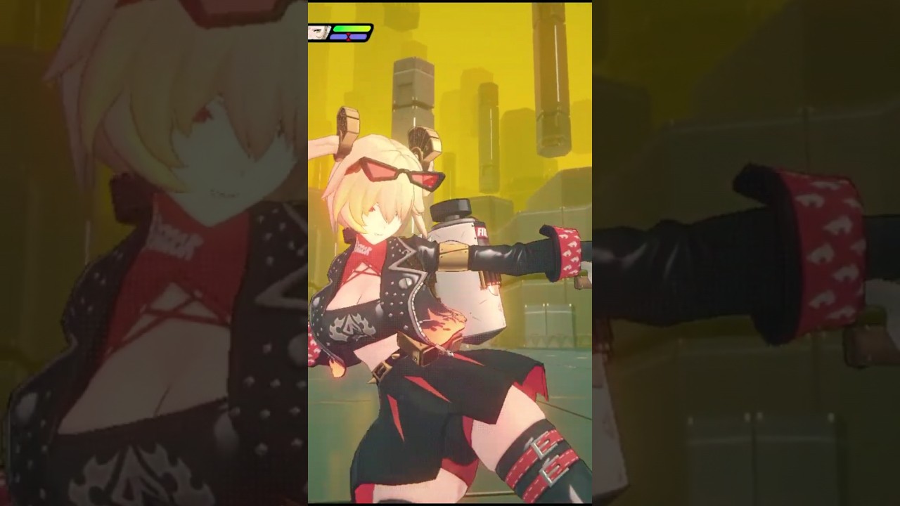 【#ゼンゼロ】バーニスの特殊エフェクトの違いが可愛い　#ゼンレスゾーンゼロ