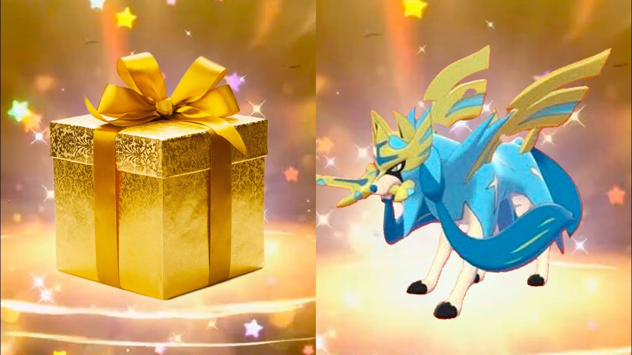 【緊急】公式からの色違いのザシアンの配布を絶対に受け取れ！！【色違い/ザシアン/ポケモンSV/スカーレット/バイオレット/GO】