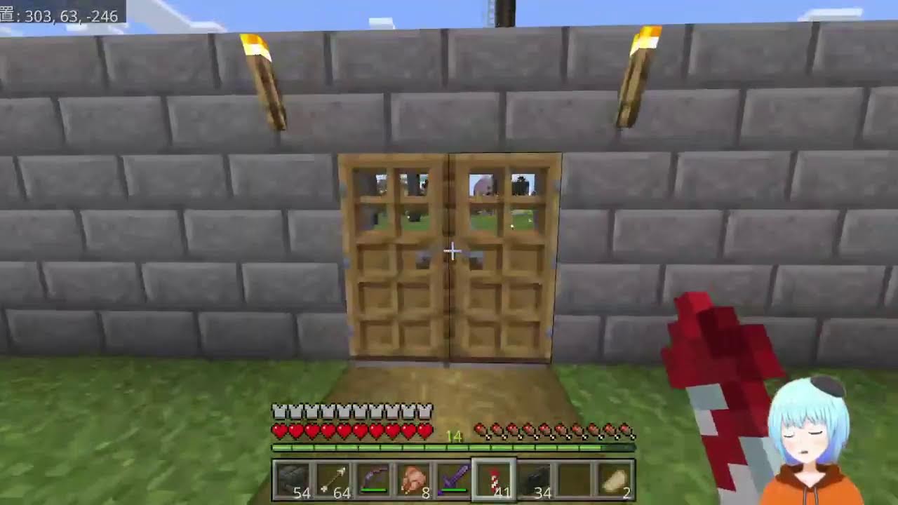 【#マイクラ】　ジャック・オ・ランタンの周りも装飾するぞ　Day77【参加型】