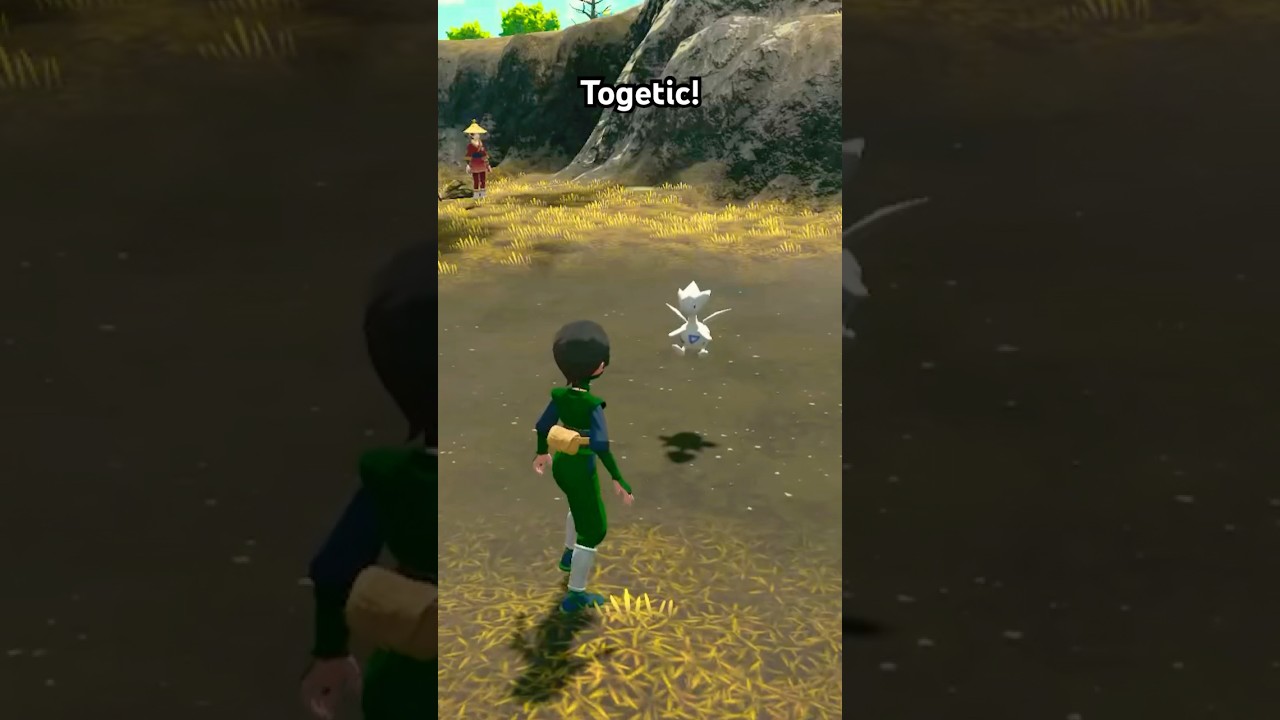 Shiny Flying Togetic #togetic #pokemonlegendsarceus #shinypokemon #shinyhunting #shinyhunt