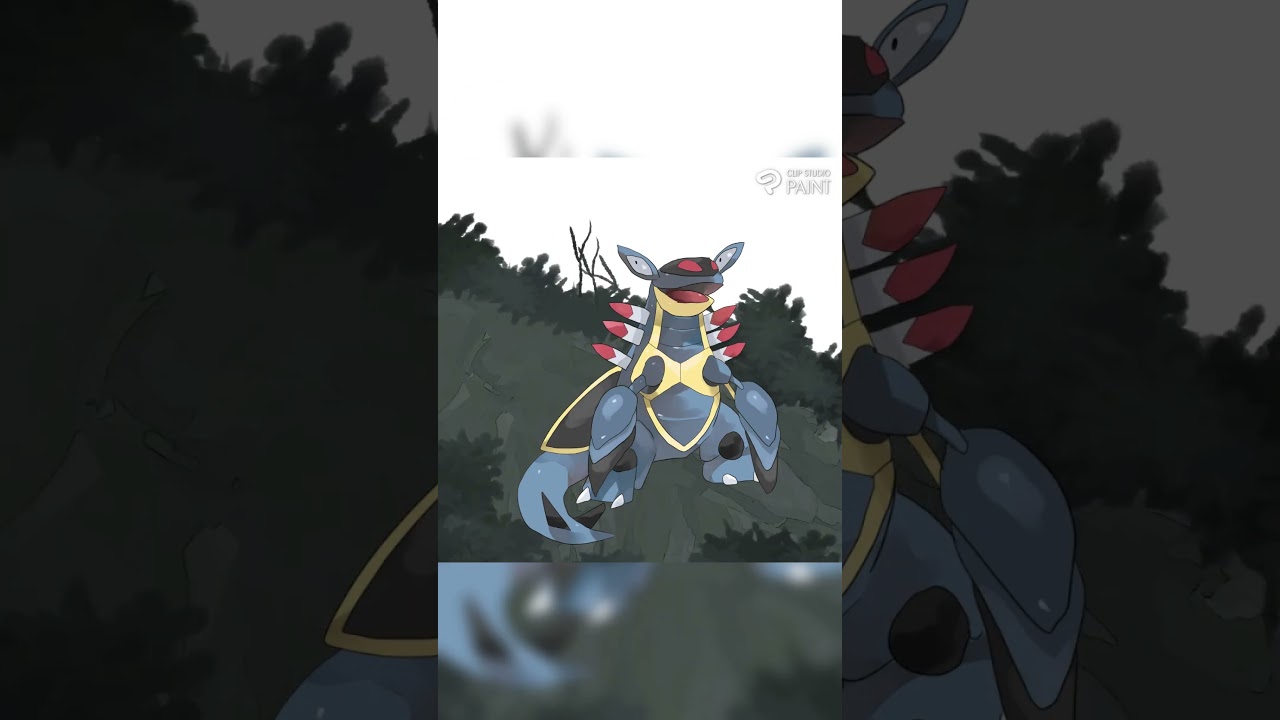ポケモン描いてみた［アーマルド］ #イラストメイキング  #art