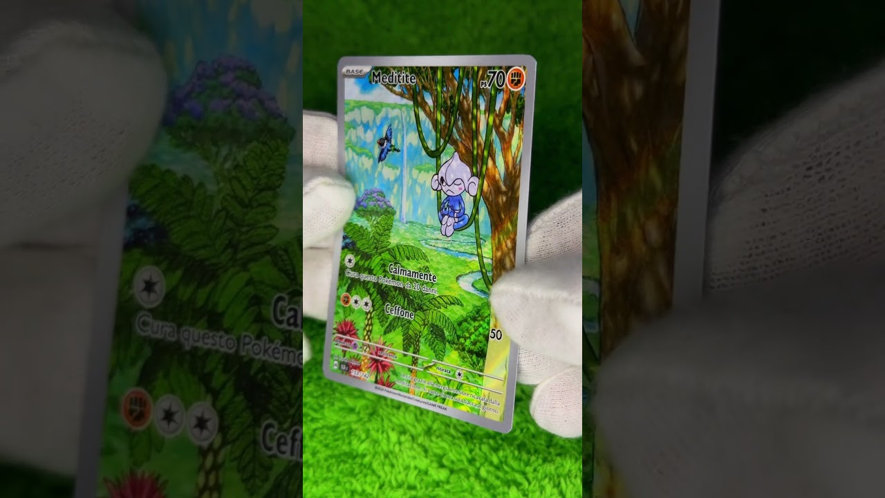 Meditite artwork 🖼️🖌️ #pokemon #pokemoncards #artwork #pokemonart #shorts #like #subscribe