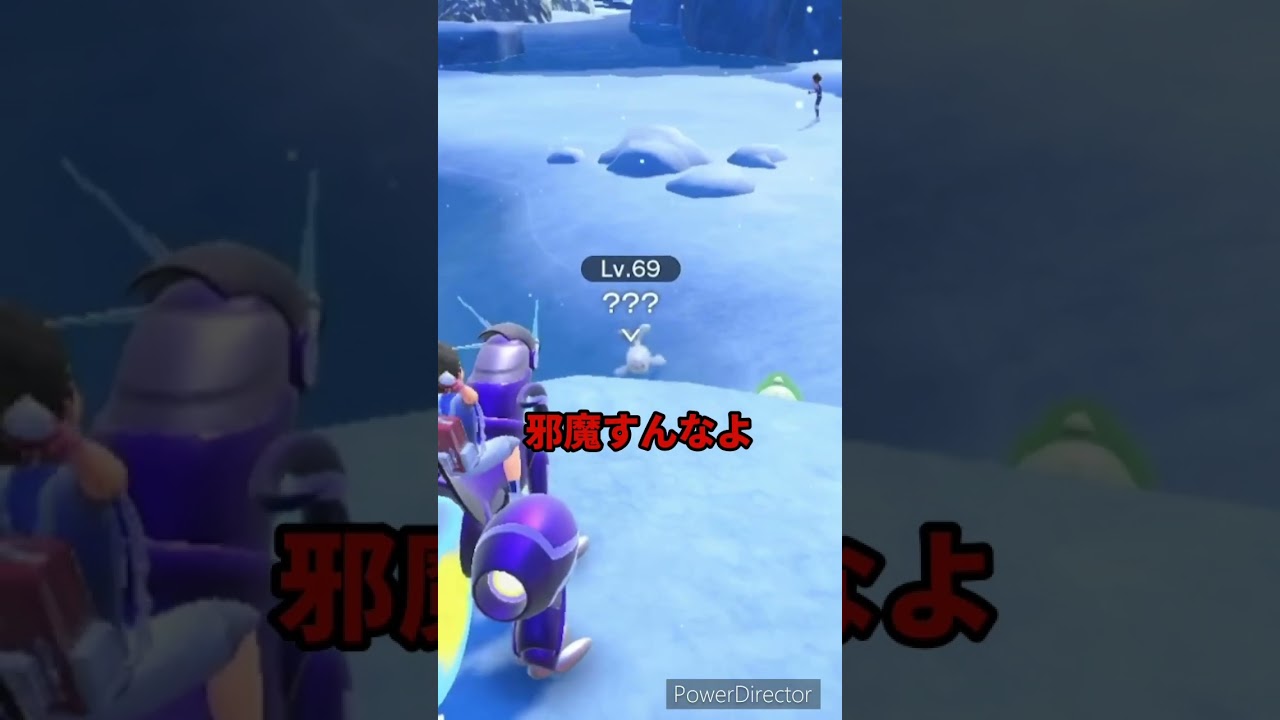 【ポケモンバイオレット】パウワウと出会えたのにダブランが邪魔　#ポケモンバイオレット #ゲームリハビリ #shorts