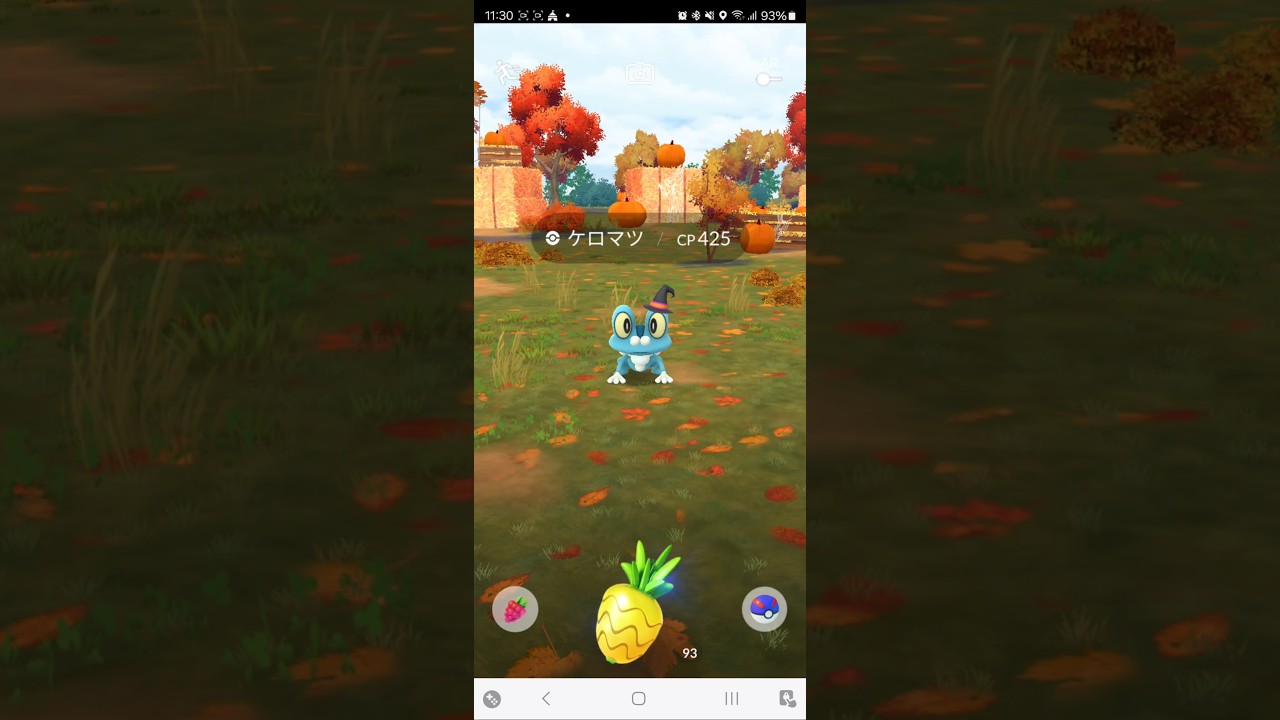 CP425!!?　これはもしや？？　ポケモンGO　ケロマツ