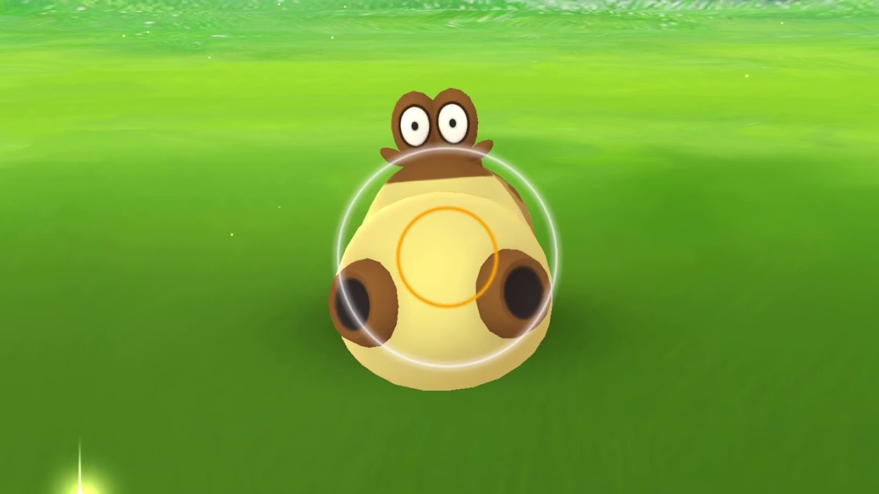 【ポケモンGO】野生のヒポポタスに遭遇！