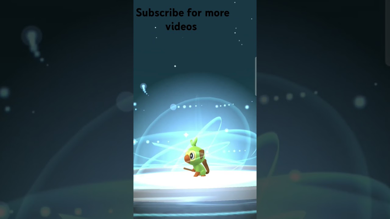 Grookey evolves into Thwackey pokemongo #evolve#evooution#pokemon#pokemongo#gamezone70#shorts#viral