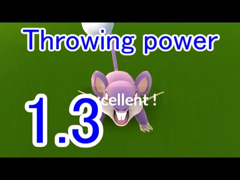 019 コラッタ (Rattata) - Pokémon GO Excellent Throw