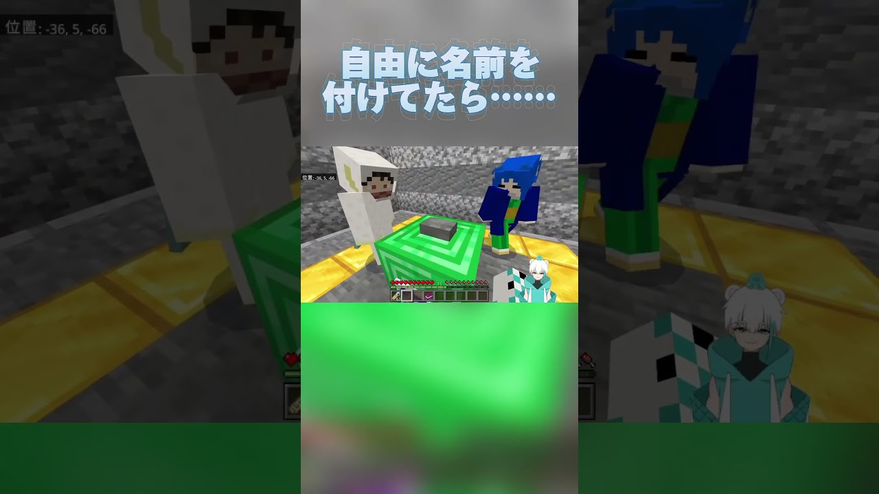 こうして物語の主人公はナゲキへと……#マインクラフト #minecraft #ルミスポ #ルミエーデスポワー #配信者 #ケモナーズ弁当 #ケモ弁