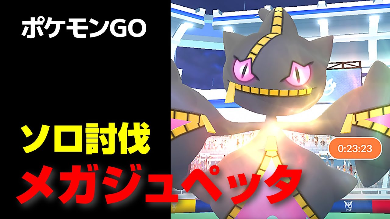 メガジュペッタのソロ討伐・星4レイド【ポケモンGO】