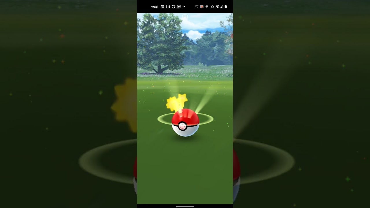 【ポケモンGO】ケーシィをクリティカルキャッチしただけの動画 #SHORTS