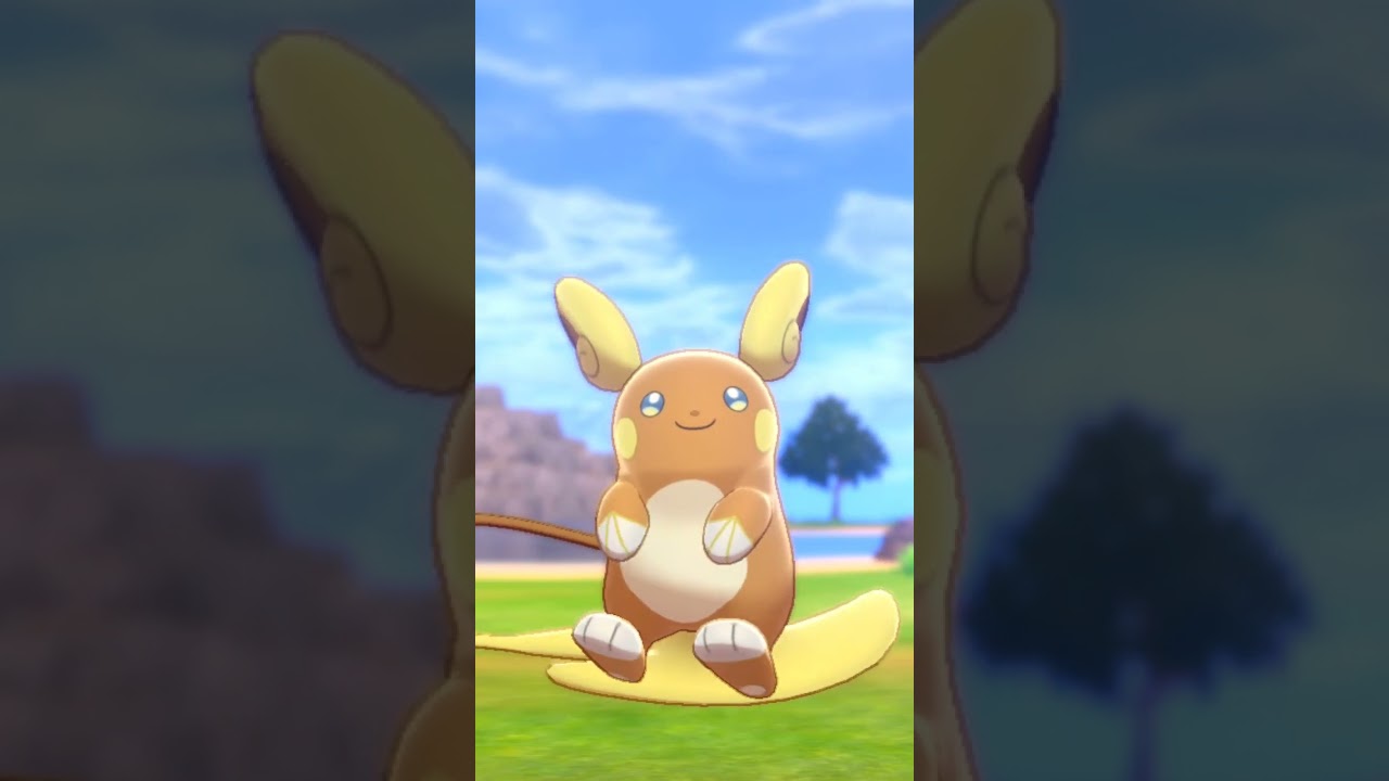 アローラライチュウ Aloa  Raichu【ポケモン剣盾】