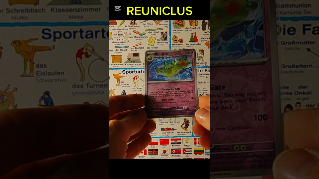 REUNICLUS #pokemon #pokemoncards #pokemontcg #pokemongo #shorts #viralvideo #subscribe #youtube #fyp