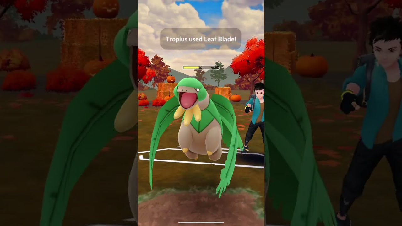Galvantula vs. Tropius: The Ultimate Pokémon Showdown!