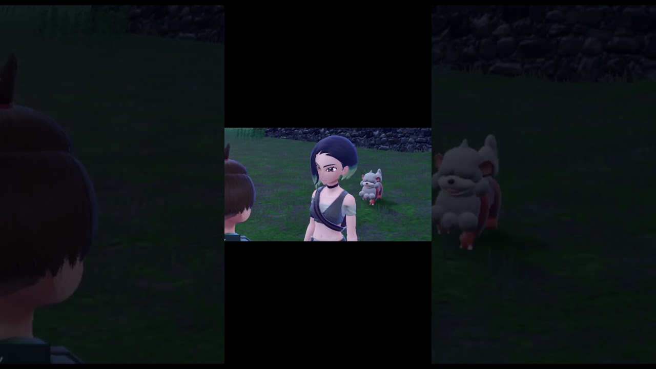 サザレと主人公のもとにやってくるヒスイガーディ　#Shorts