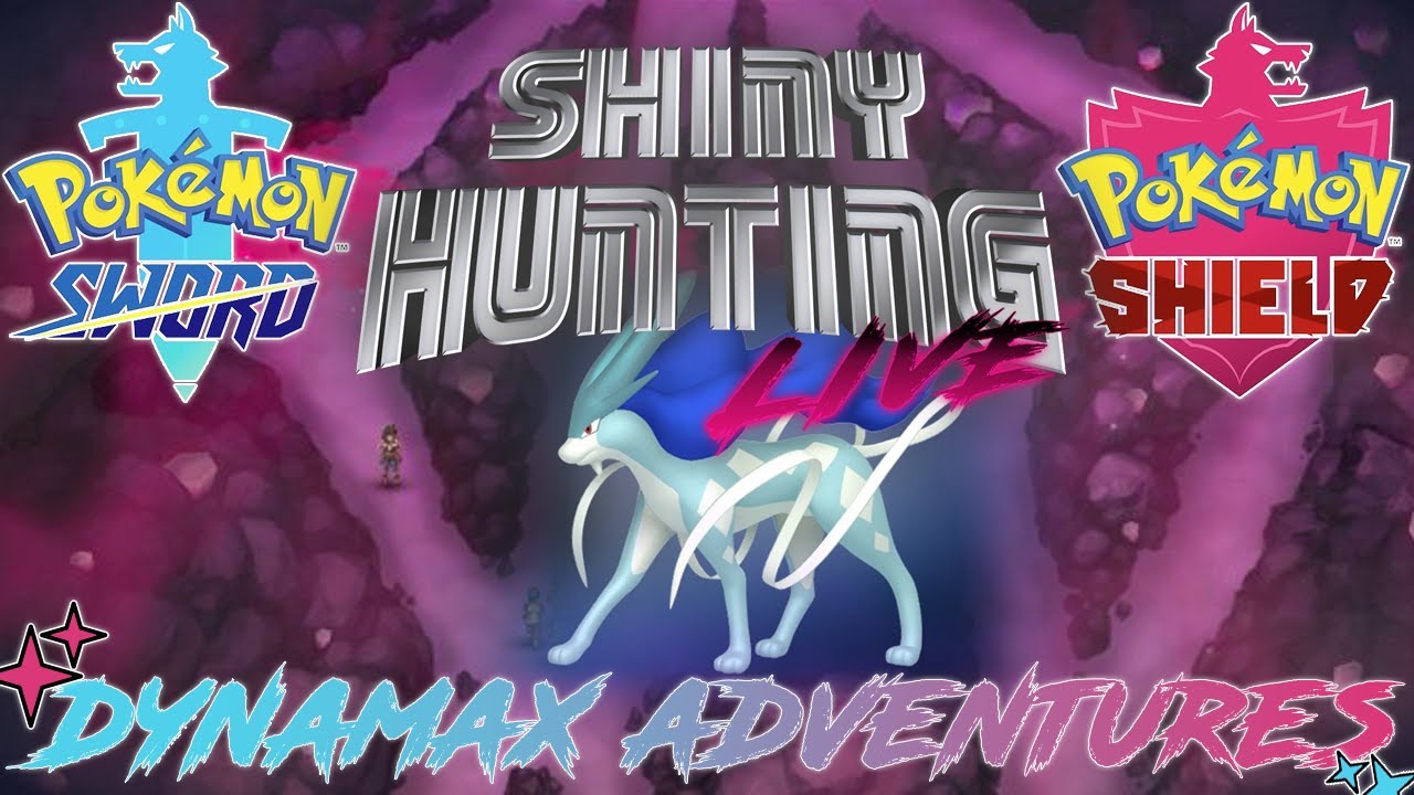 STILL Shiny Hunting Suicune! Pokemon Sword Dynamax Adventures Shiny Hunt!