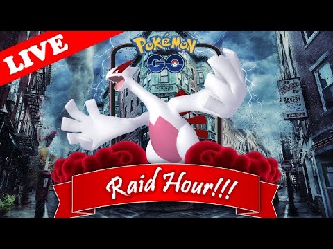 【🔴LIVE】レイドアワー: ルギア大量発生!! 「✨色違いゲットだぜ!!✨」【Raid Hour: 】【ポケモンGO】