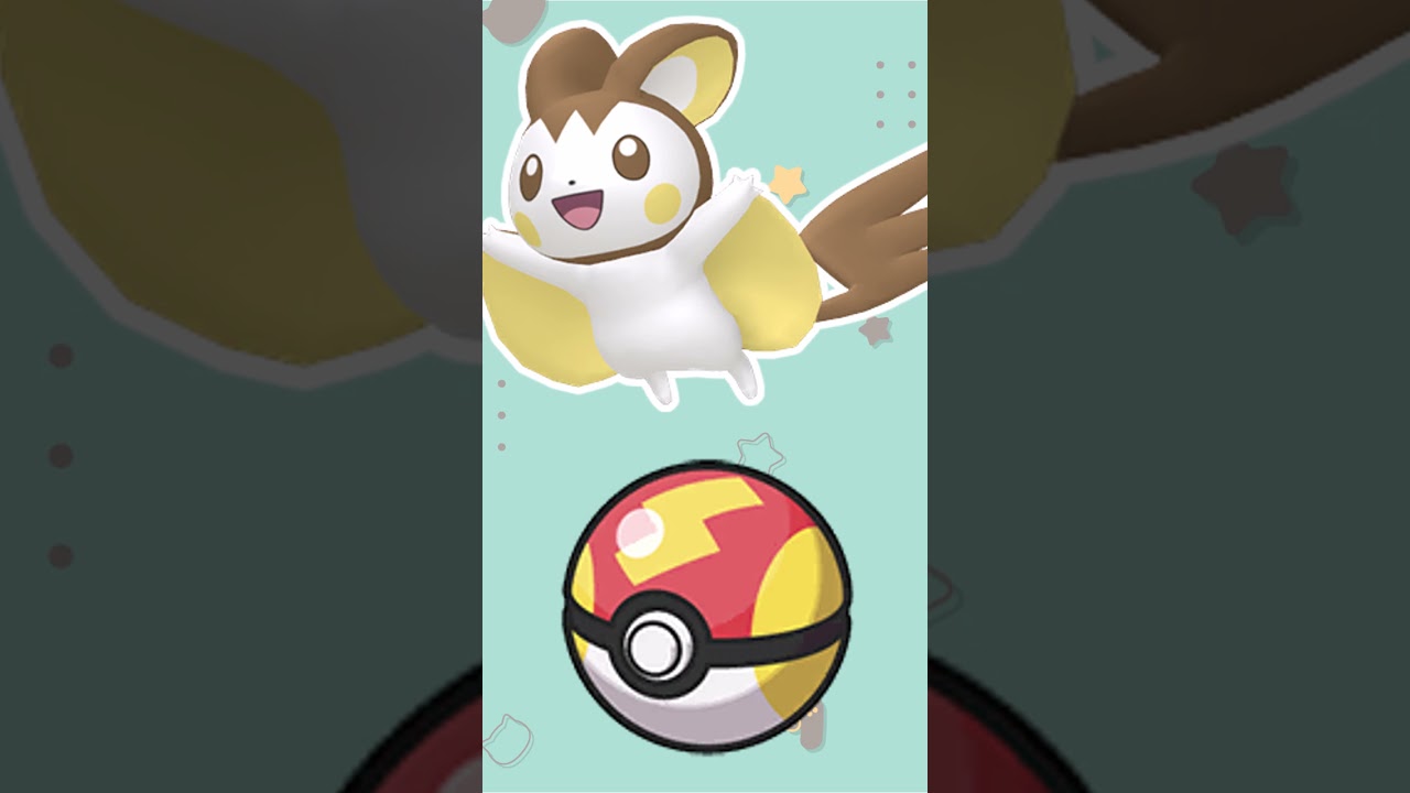 【オシャボ】色違いエモンガみんなは何ボールに入れる？#shorts #ポケモンsv #ポケモンsv色違い   #pokémon