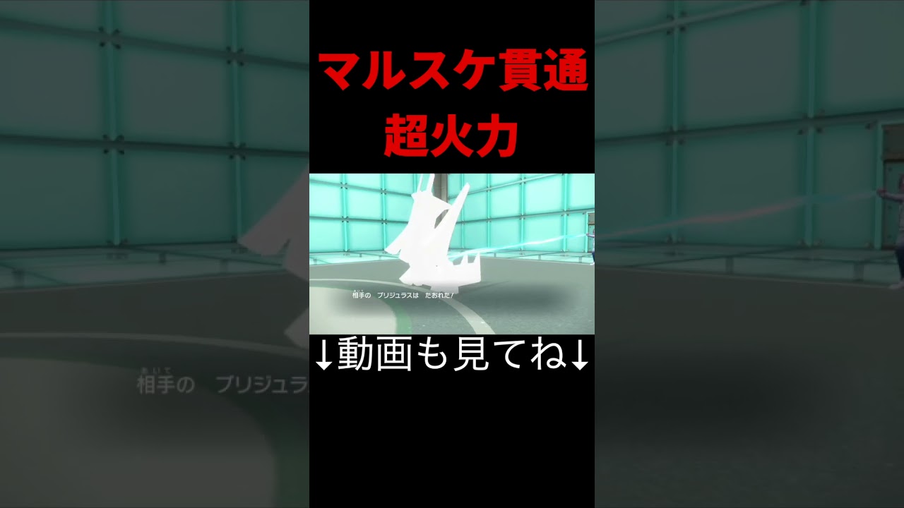 【ポリゴンZ】超火力でマルスケカイリューすら貫通して倒すポリゴンZが強すぎた！【シングル対戦 ランクマ】【藍の円盤】【ポケモンSV育成論】 #shots #ポケモンsvランクマ