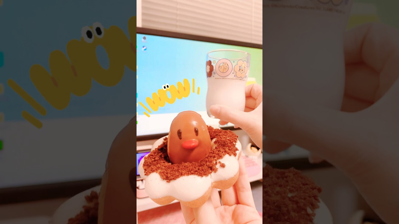 ミスドにディグダ大量発生！ミスドとポケモンのコラボが始まったよー#pokemon