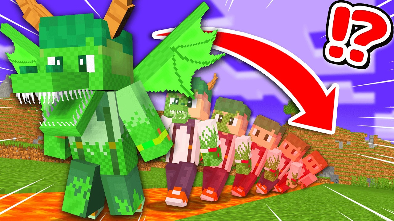 死ぬたびに体がエンダードラゴンになっていく？！急いで病気を治療するマインクラフト💀🐲『ドラゴン病』【まいくら・Minecraft】よろずや🍭