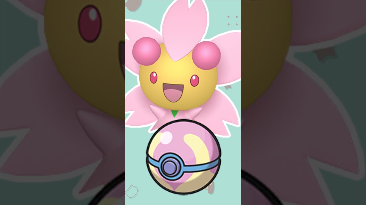 【オシャボ】色違いチェリムみんなは何ボールに入れる？#shorts #ポケモンsv #ポケモンsv色違い   #pokémon