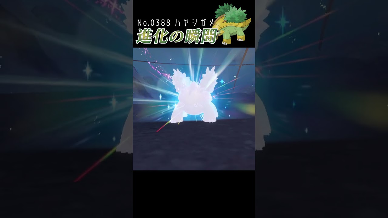 【藍の円盤】ハヤシガメ 進化の瞬間 #shorts