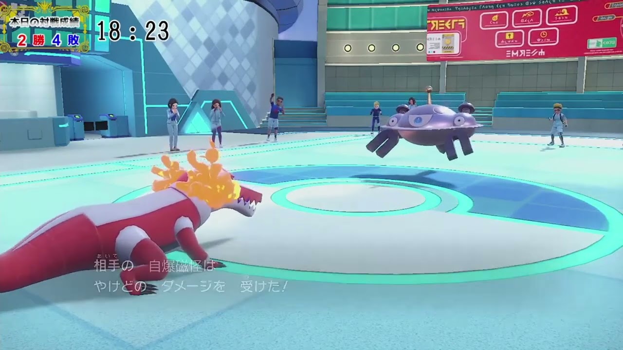 【通常版】勝利試合ダイジェスト（ラウドボーンvsジバコイル、ガブリアス）【ポケモンSV】