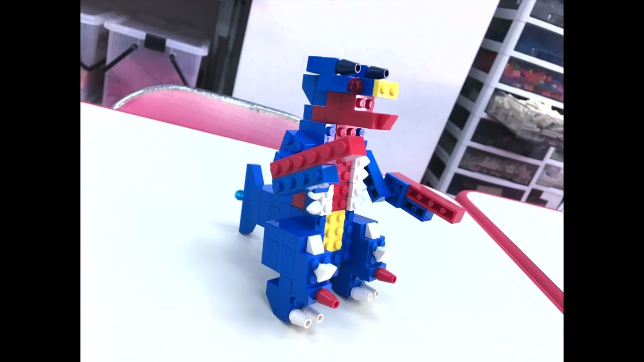 Lego レゴ　ポケモン　Pokemon　メガガブリアス　Garchomp　Built by E.N.