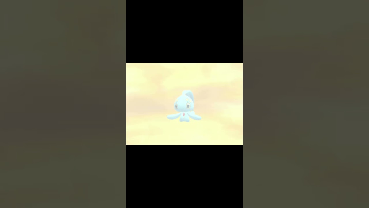 【ポケモンBDSP】マナフィのたまご　孵化シーン（BGMなし） 　#Shorts