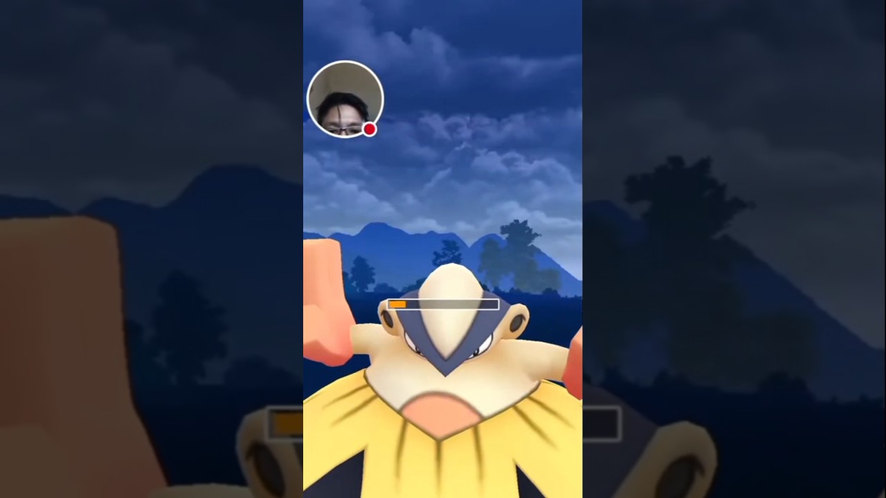 Hariyama sacrifice to save Gothitelle from Annihilape