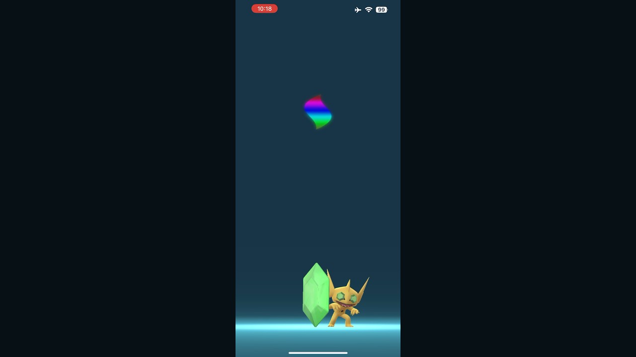【 #ポケモンgo 】色違いメガヤミラミへ進化！【#メガシンカ   】#shorts
