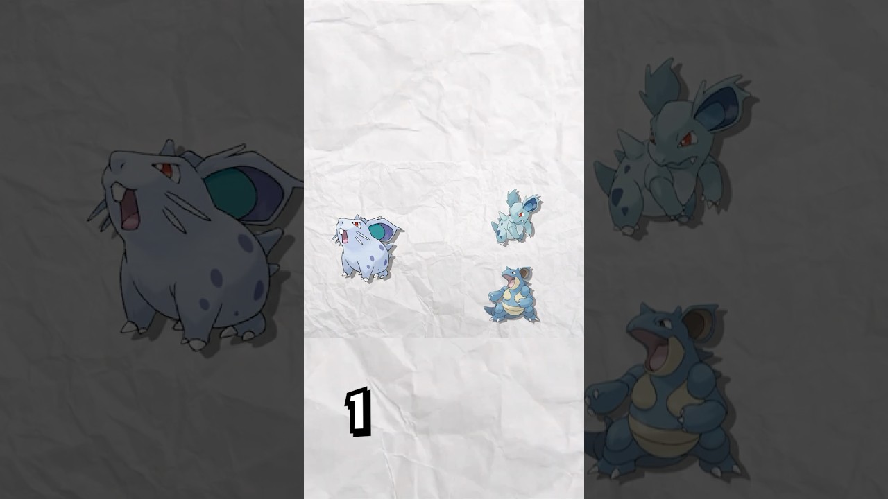 25 CURIOSIDADES Pokémon PERO 1 es FALSA 🙅‍♂️ | Nidoran ☠️ #shorts #youtubeshorts #pokemon #nidoran