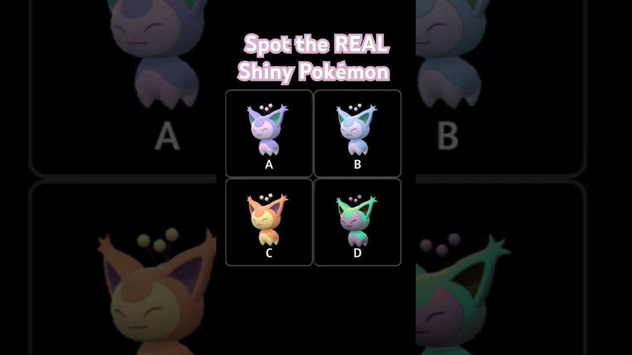 Spot the REAL Shiny Pokémon (40)