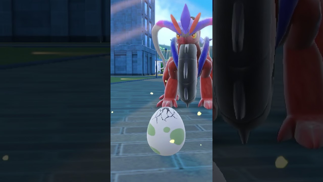 Poochyena Hatching Animation #SV #pokemon #shorts