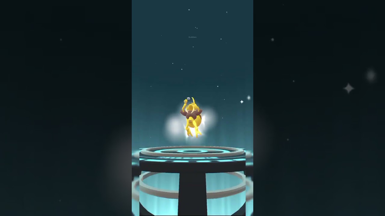 Evolving our Abra into amazing Kadabra pokemon go #pokemon #pokemongo #kadabra