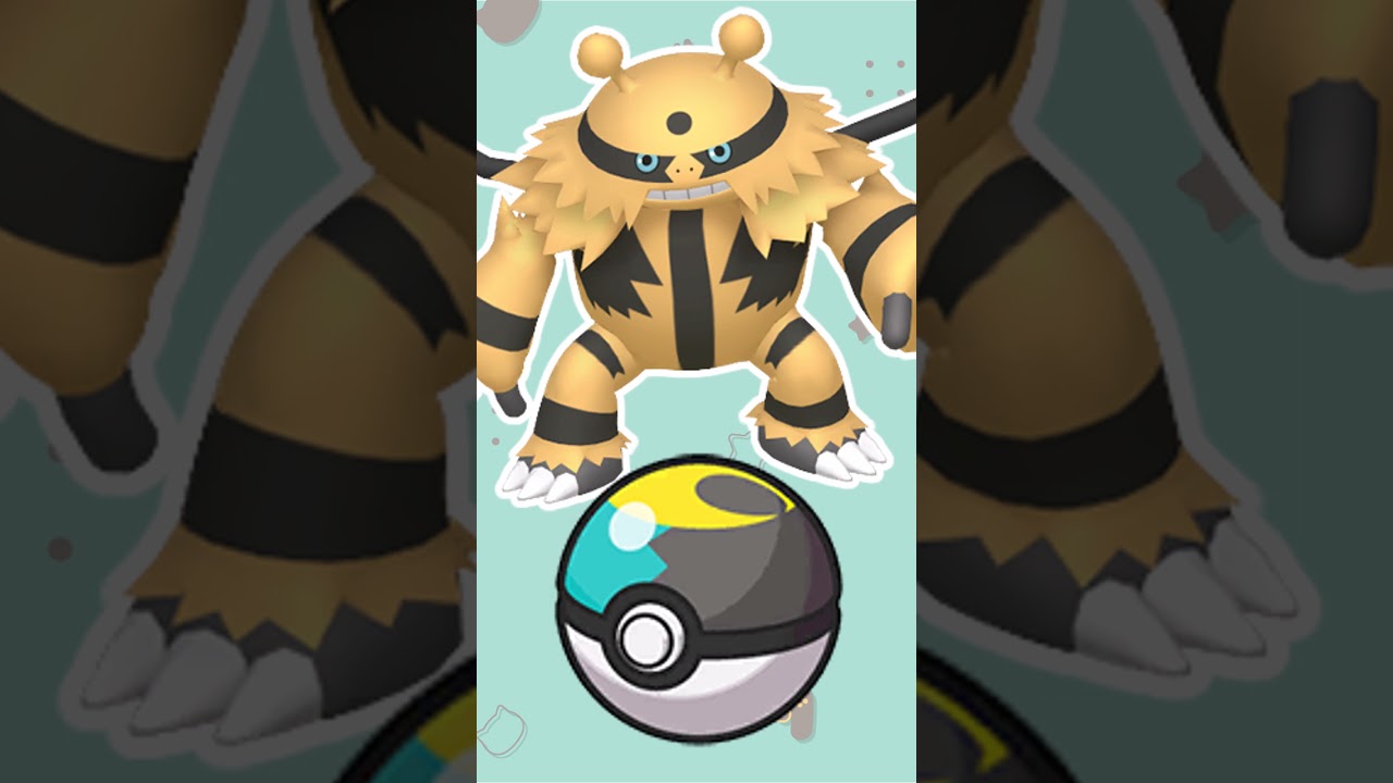 【オシャボ】色違いエレキブルみんなは何ボールに入れる？#shorts #ポケモンsv #ポケモンsv色違い   #pokémon