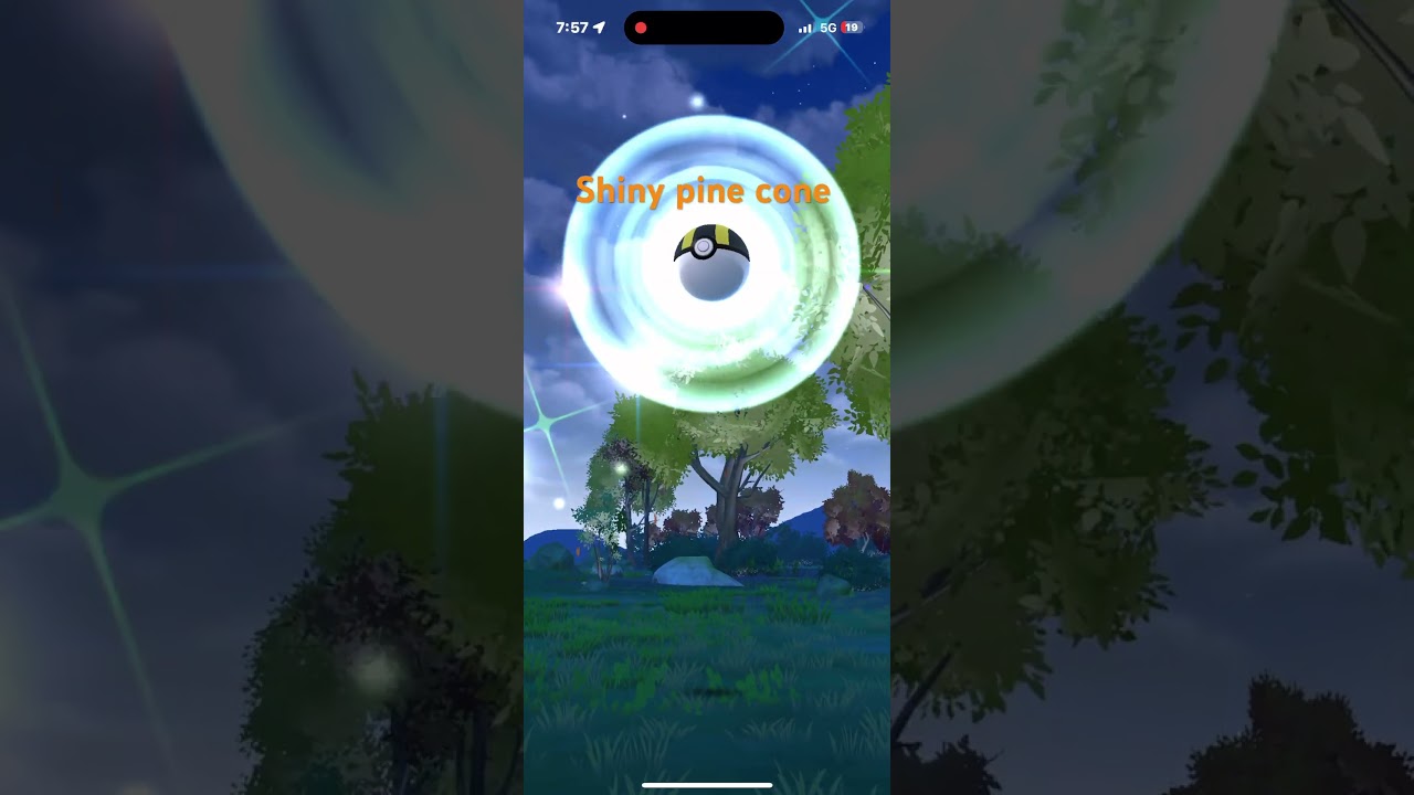 Shiny pineco #pokemon #shinypokemon #pokemongo