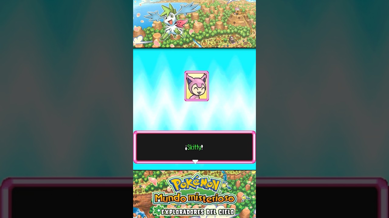 ¡Soy un Skitty otra vez! // Pokémon Mundo misterioso: Exploradores del Cielo // #Short