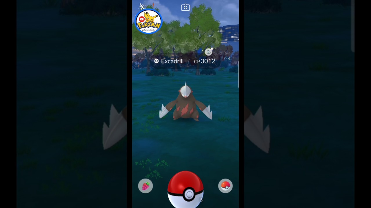 Oh! Got a special encounter Excadrill #pokemongo #hundo