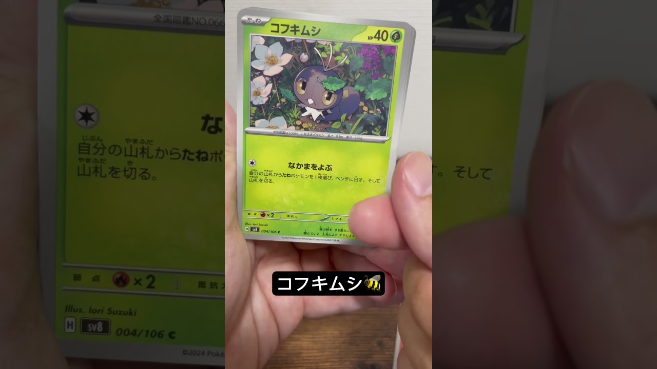 ミロカロスが綺麗🐉ポケモンカード　超電ブレイカー