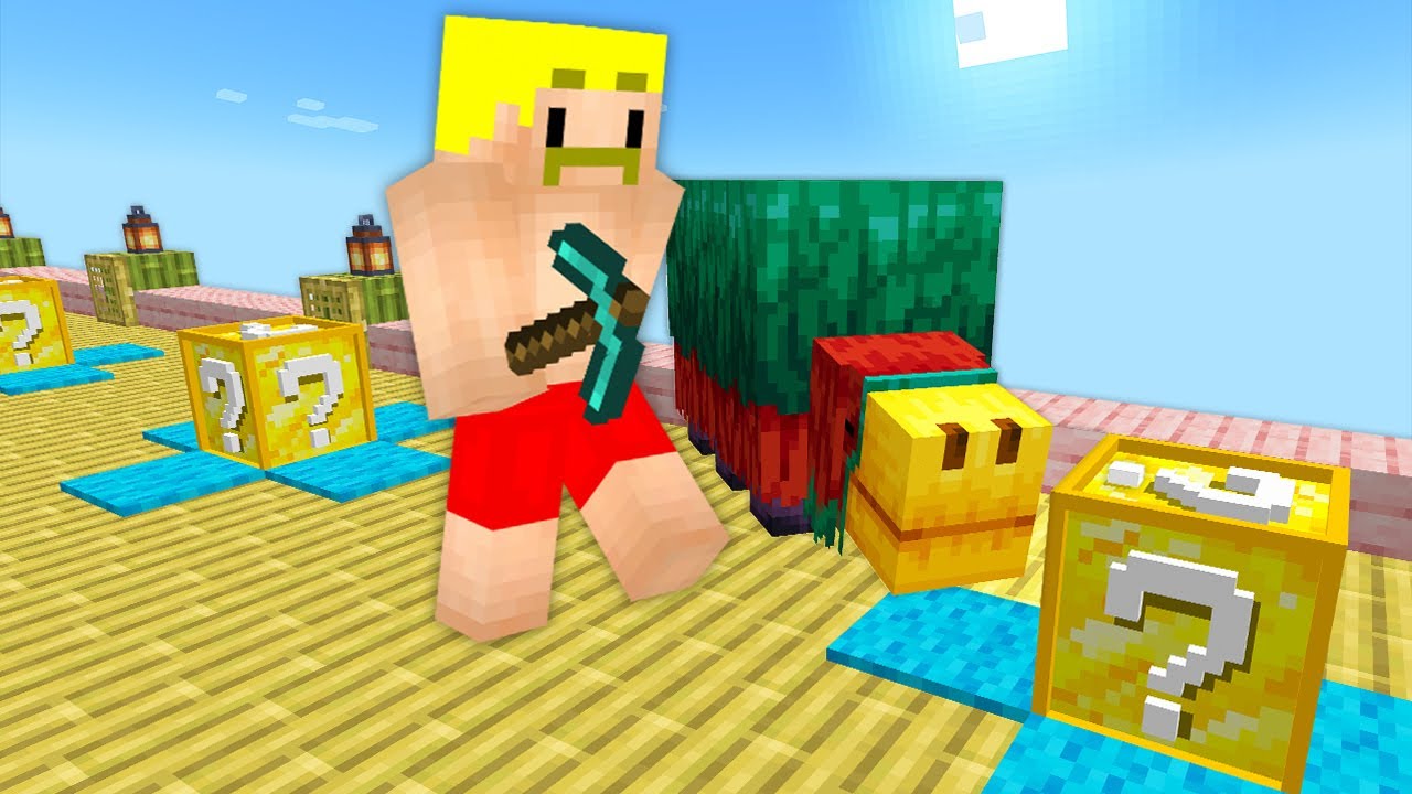 【マイクラ】1.20ラッキーブロックレース！