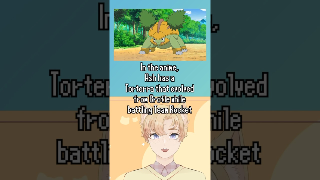 #pokemon of the Day! November 20th - Grotle #pokemoncalendar #pokedex #vtuber