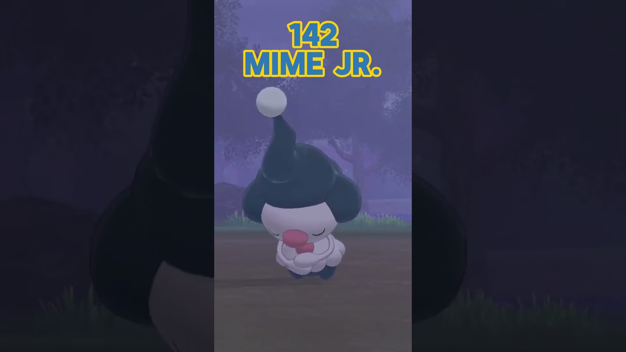 #142 Mime Jr. l'imitateur fuyard #mime #junior #pokémon #sinnoh #jeuxvidéo #storytelling #fuite