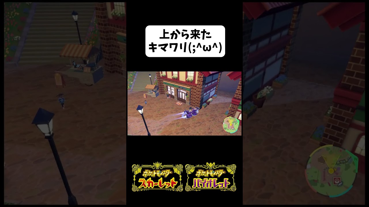 上から来たキマワリ【ポケモンSV】 #shorts #ポケモンSV　#キマワリ #キマワリ集め