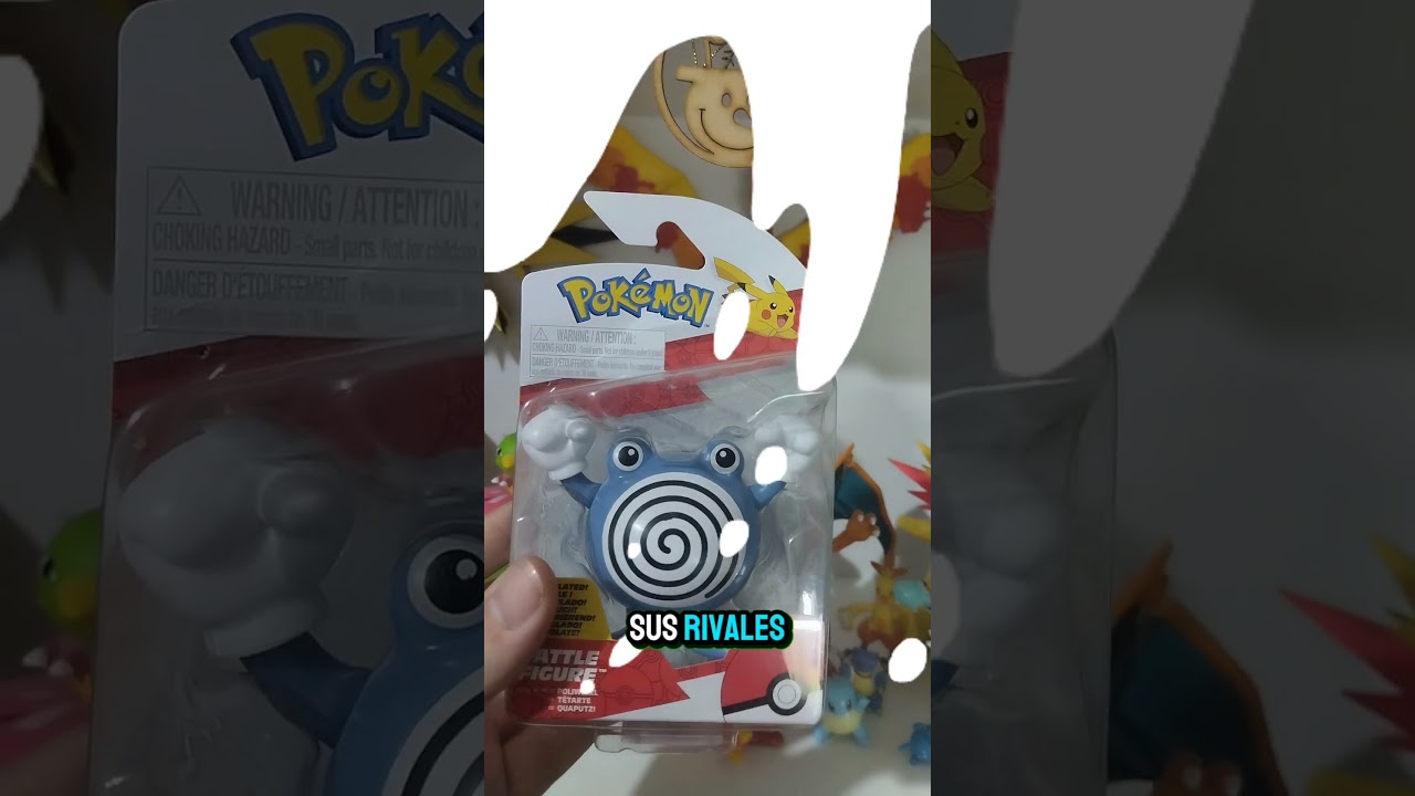 🌊✨ ¡Hoy les traigo esta figura increíble de Poliwhirl de Jazwares! ✨🌊💙