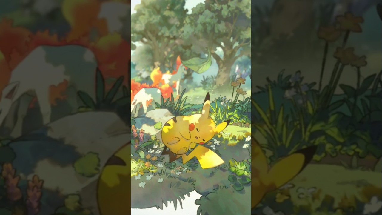 トキワの森にポニータ…いるのかな？　#shorts #ポケポケ #ポケットモンスター #PokémonTradingCardGamePocket #ポケモン  #演出