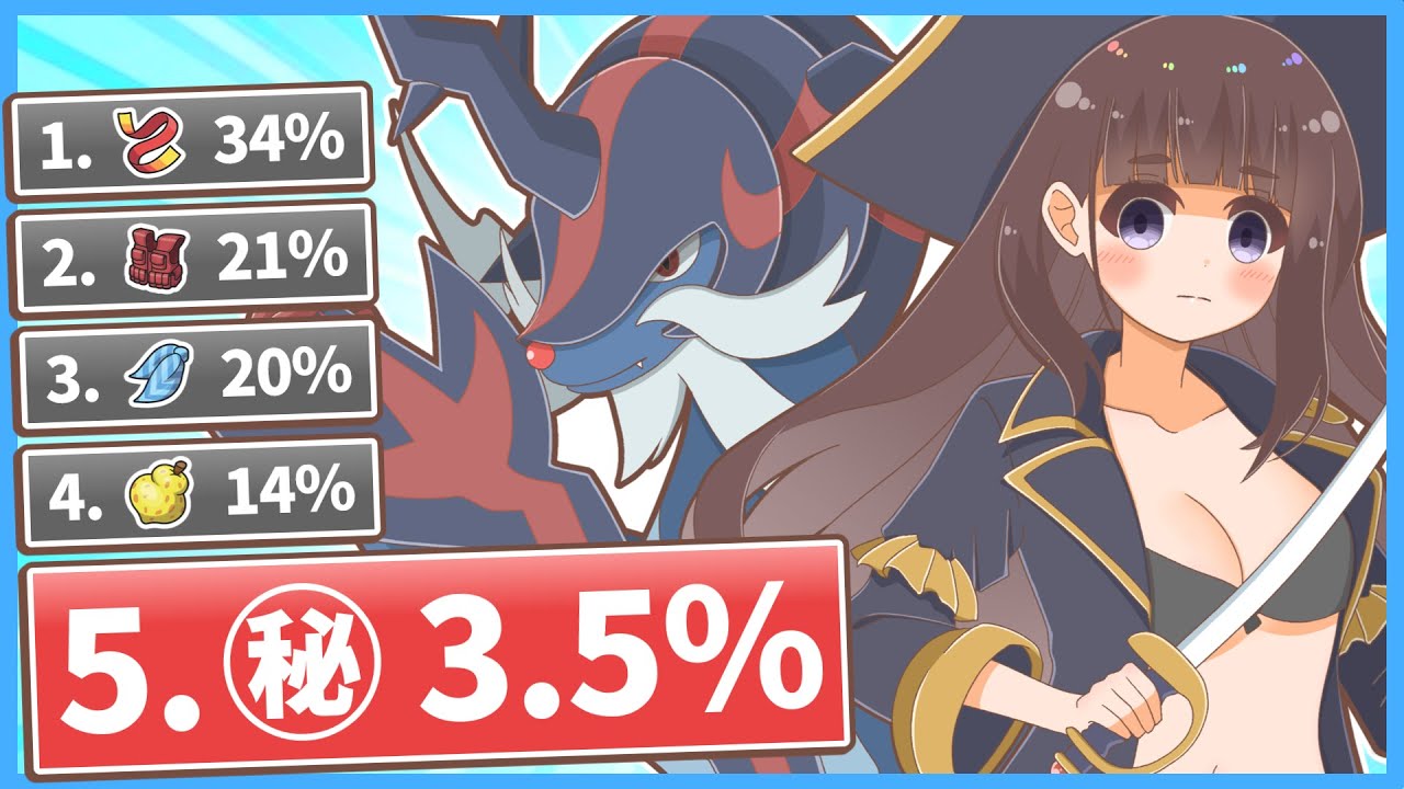 【3％しか知らない】ヒスイダイケンキの新たな可能性を開拓！サイクルを破壊する超攻撃型を大公開！大航海！【ポケモンSV】【ゆっくり実況】