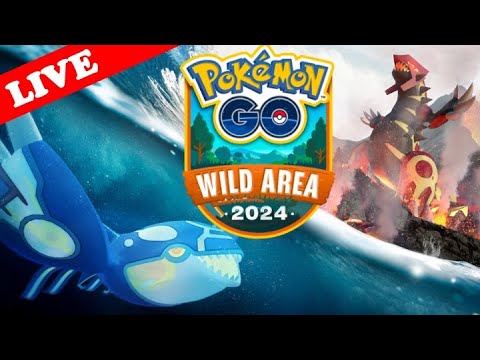 【🔴LIVE】【ワイルドエリア：グローバル】ゲンシカイオーガ&ゲンシグラードン大量発生!「✨色違い&高個体ゲットだぜ!!✨」【ポケモンGO】【Pokémon GO Wild Area: Global】