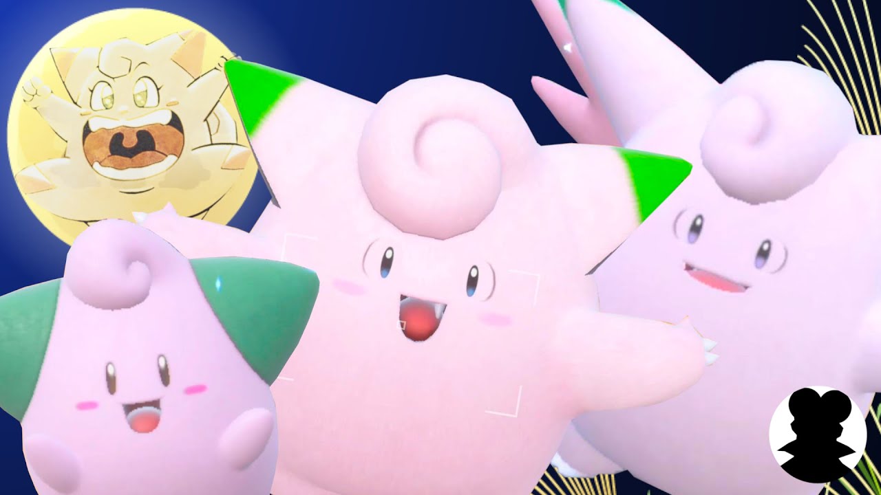 【ポケモンSV】ピッピ・ピクシー・ピィたちのかわいいすぎる反応まとめ！色違いも一緒にお月見！