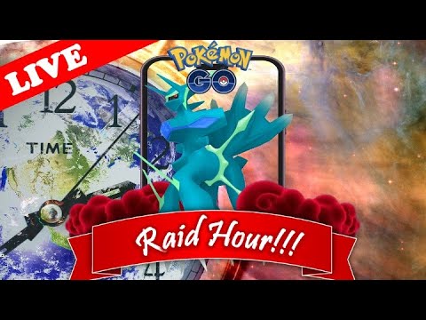 【🔴LIVE】レイドアワー: ディアルガ大量発生!! 「✨色違いゲットだぜ!!✨」【Raid Hour!】【ポケモンGO】
